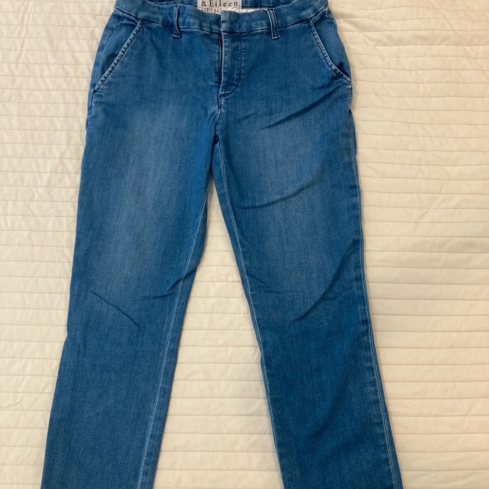 Frank & Eileen Classic Blue Straight Leg Jeans